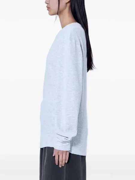 Lung tricou Entire Studios gri
