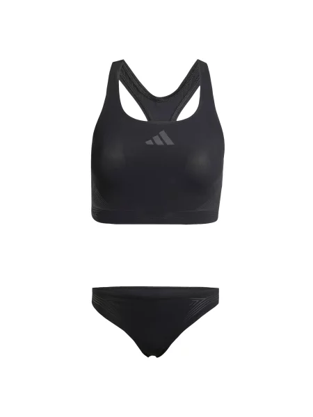 ADIDAS PERFORMANCE Sportski bikini Lanelux tamo siva crna