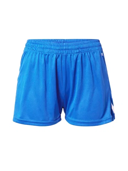 Hummel Pantaloni sport albastru alb