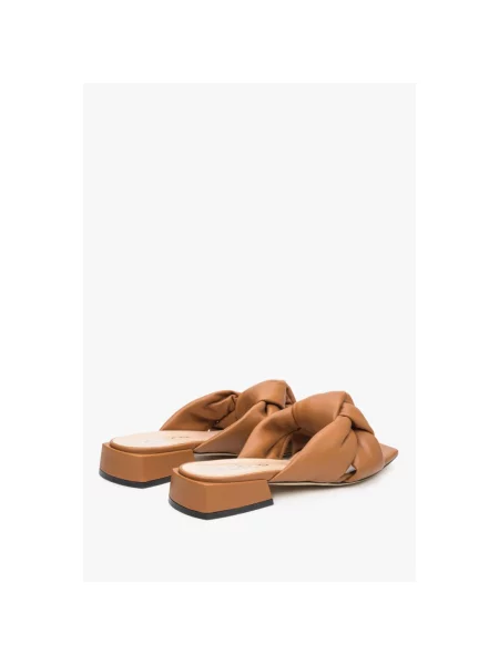 Шлепанцы Evaluna коричневые