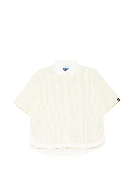 Cămașă Sport B. By Agnès B. cu dungi galben