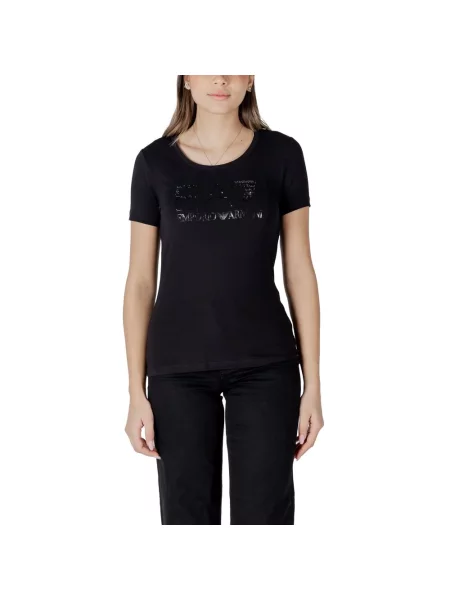 T-shirt Emporio Armani Train Logo Series W Tee Ss Black L czarna