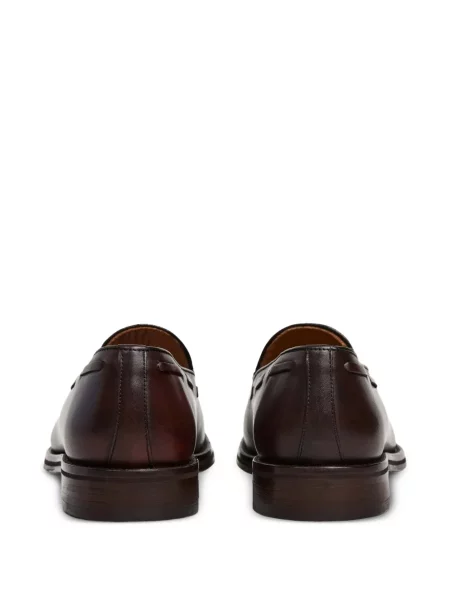 Pantofi loafer Hackett London din piele maro