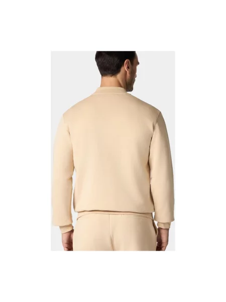 Bluza Brooks Brothers z logo beżowa