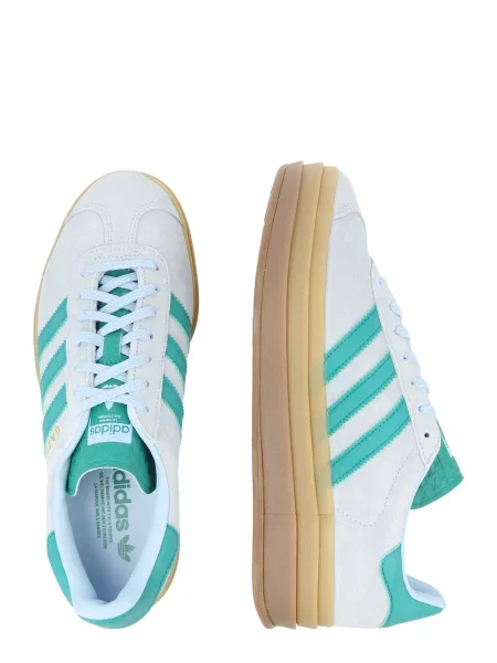 ADIDAS ORIGINALS Nízke tenisky GAZELLE BOLD tyrkysová / pastelovo modrá