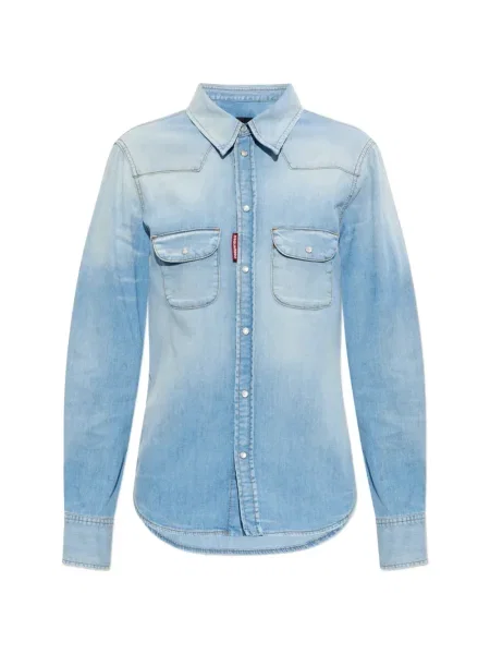 Cămașă Dsquared2 cowboy albastru