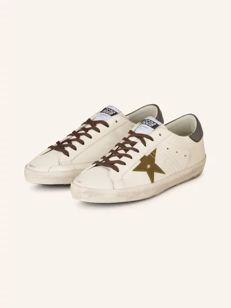 Golden Goose Sneakersy Super-Star beige beżowe