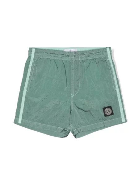Szorty dziecięce Stone Island zielone