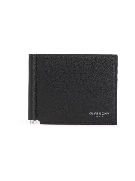 Portfel Givenchy skórzany czarny