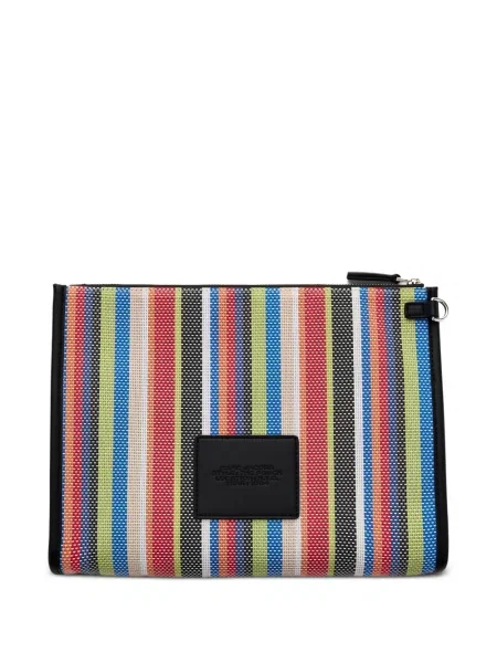 Portofel Marc Jacobs cu dungi albastru