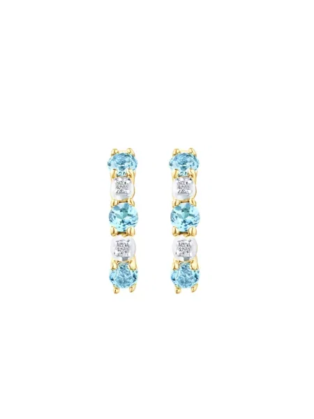 DIAMANT LETERNEL Cercei auriu