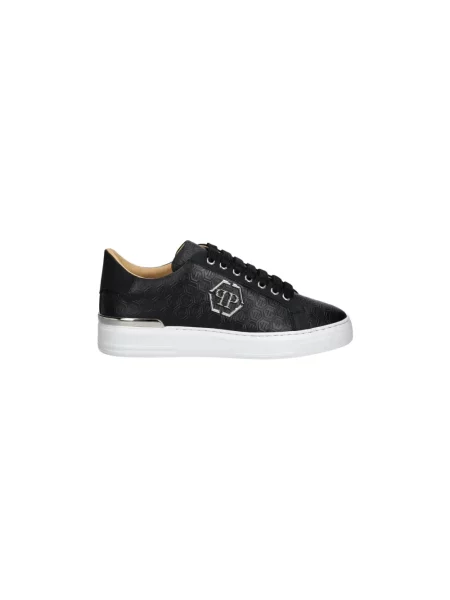 Sneakersy Philipp Plein skórzane czarne