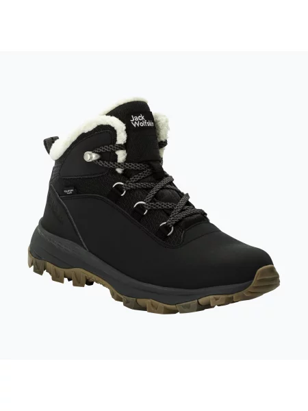 Дамски туристически обувки Jack Wolfskin Everquest Texapore Mid phantom черно