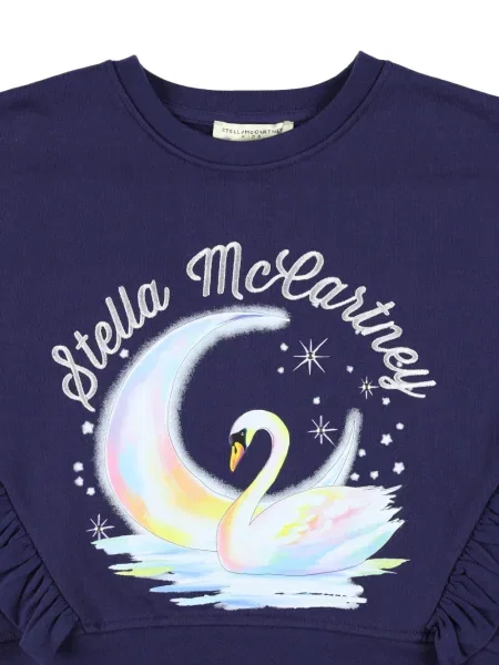 Bluza dziecięca Stella Mccartney niebieska