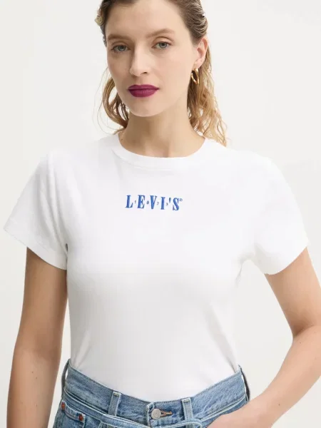 Levi's tričko bílé