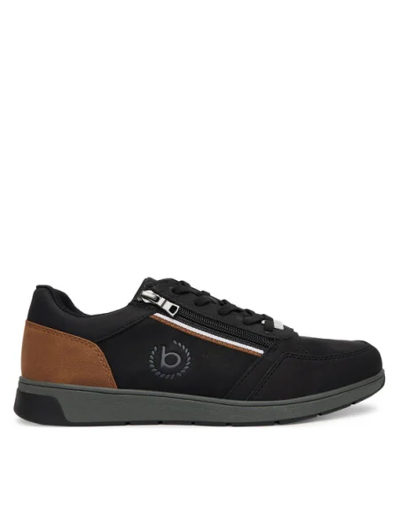 Sneakerși Bugatti negru