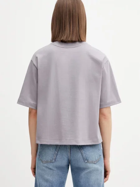 The North Face T-shirt Redbox fioletowa