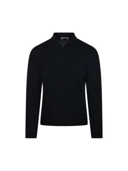 Sweter Roberto Collina wełniany czarny