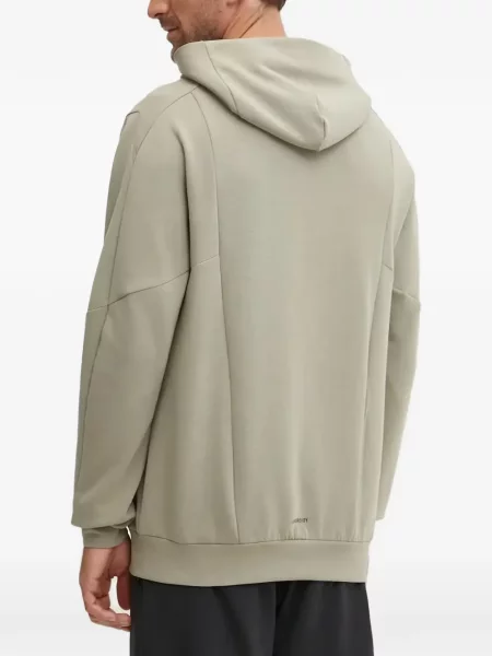 Pantaloni scurți Adidas alergare cu decolteu rotund plasă negru
