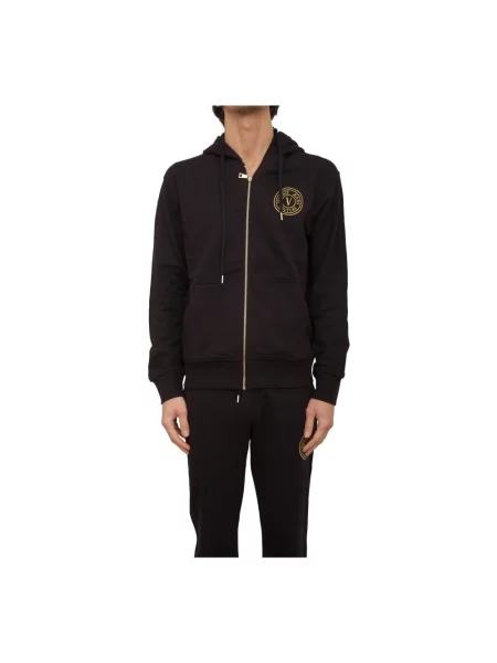 Sweter Versace Jeans Couture czarny