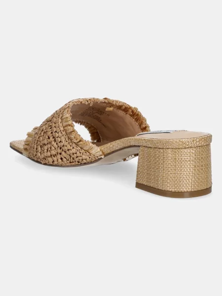 Шльопанці Steve Madden Cienega блок бежевий