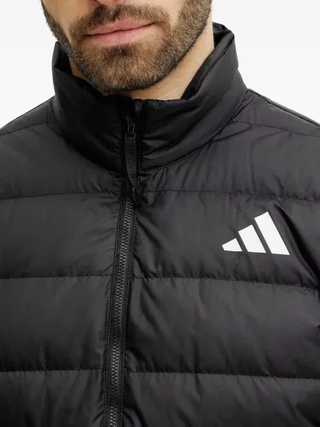 Trening Adidas alergare cu glugă cu broderie gri