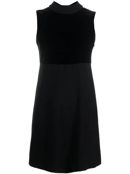Rochie Staud cu funde de costum negru