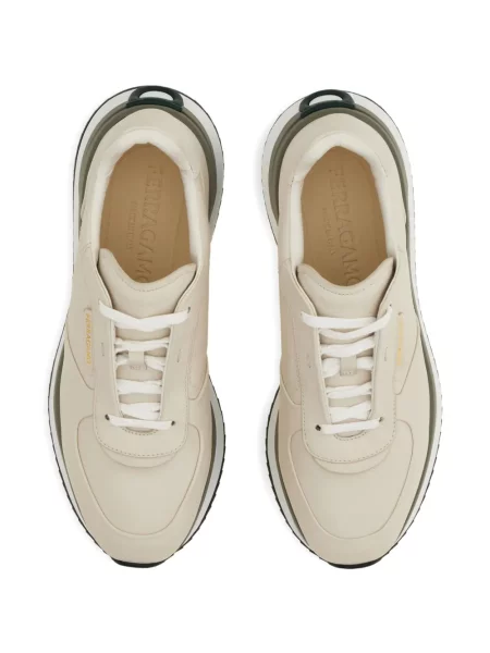 Sneakerși Ferragamo alb