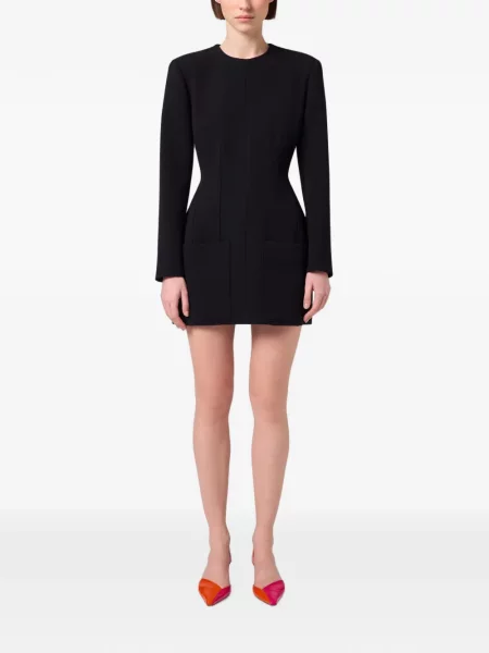 Lung rochie mini Msgm negru