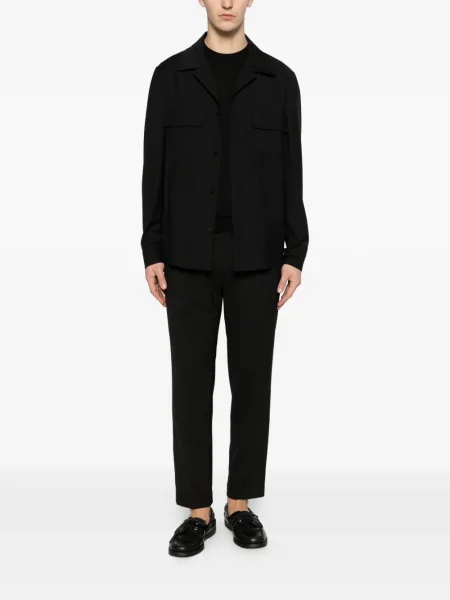 Pantaloni Briglia 1949 plisate negru