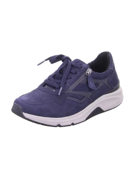 Sneakersy Gabor zamszowe niebieskie