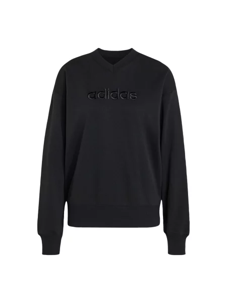 ADIDAS SPORTSWEAR Hanorac sport Seasonal Essentials' negru