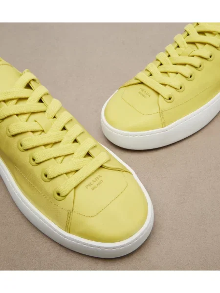 Sneakerși Prada galben