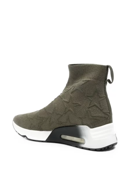Sneakerși Ash tricotate verde