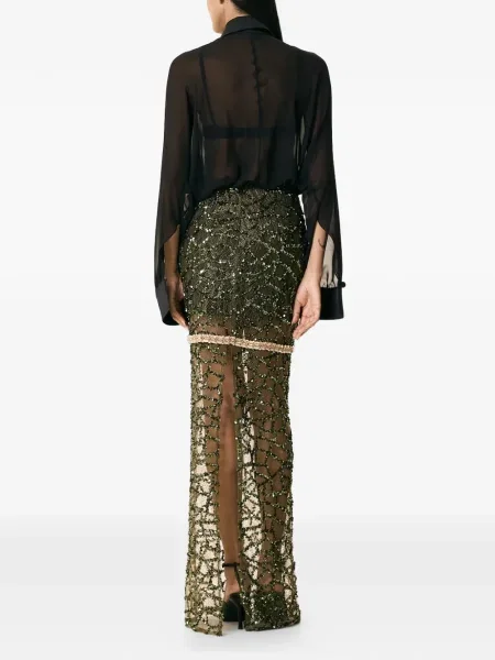 Fusta maxi V:pm Atelier verde