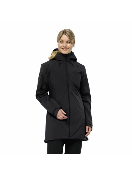Зимова куртка Jack Wolfskin Heidelstein Ins Jkt чорний