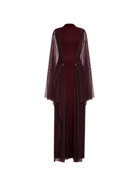 Sukienka maxi Chats By C.dam czerwona