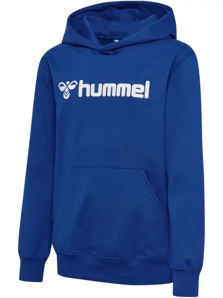 Bluza z kapturem dla dzieci Hummel GO Logo niebieska