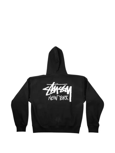 Hanorac cu glugă Stüssy negru