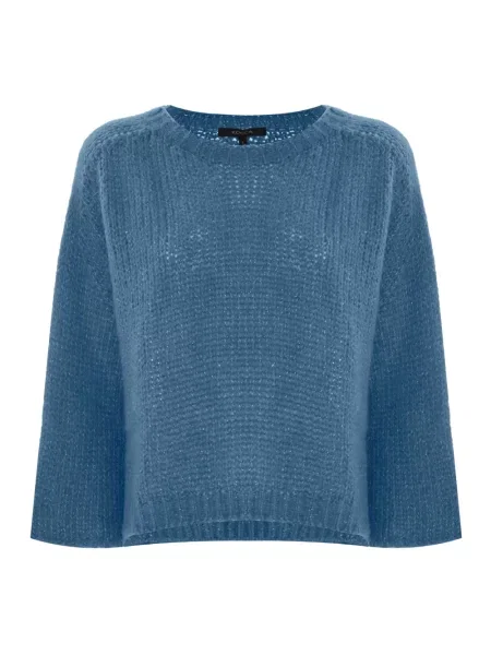 Sweter Kocca wełniany niebieski