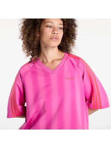 Тениска adidas Originals Linear Tee дамска лилаво розово