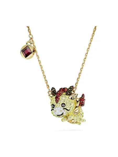 Naszyjnik Swarovski żółty