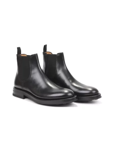 Buty do kostki Fabi biznesowe brązowe