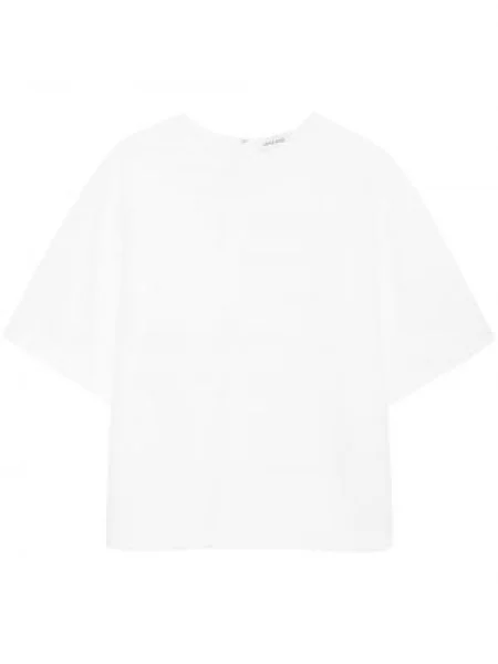 Koszulka Anine Bing z krepy biała