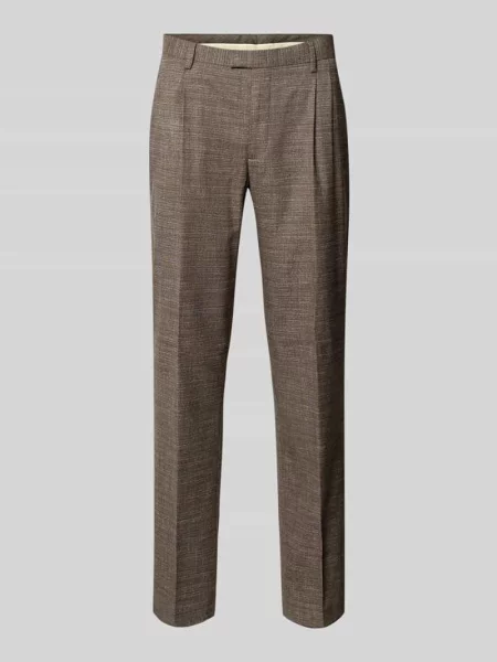 Spodnie garniturowe o kroju slim fit z dodatkiem Mcneal
