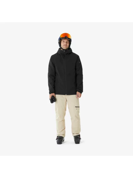 Kurtka narciarska i snowboardowa Wedze czarna