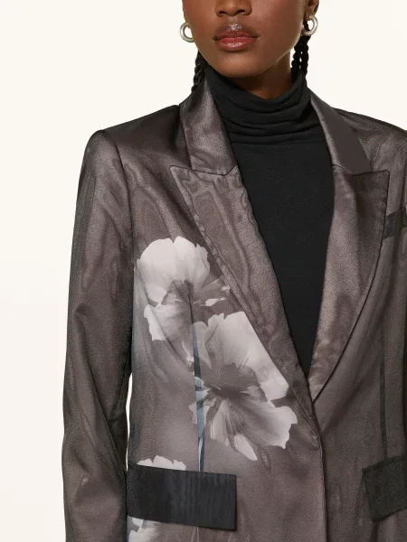 Ted Baker Dlouhý Blejzr Nubiaa / světle šedá černá