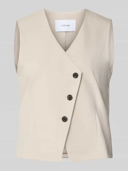 Opus kamizelka garniturowa Warfa Kobiety marmurkowy 34 beżowy