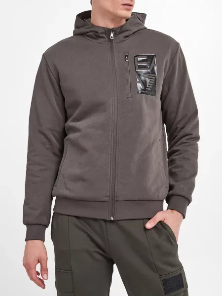 Спортивная кофта Ea7 Emporio Armani хаки