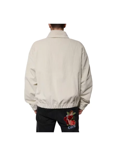 Kurtka Dolce And Gabbana z logo beżowa